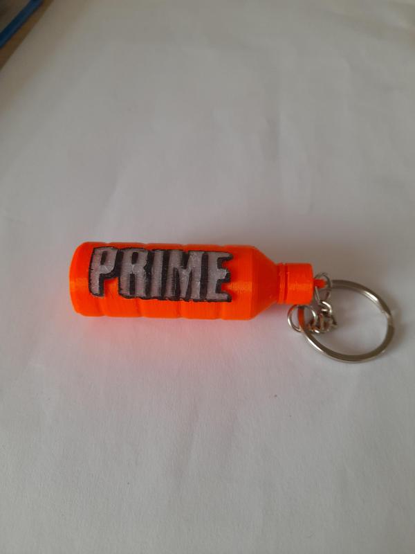 PRIME bottle keychain
