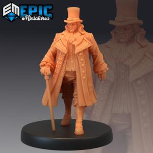 Baron Gregory / Steampunk Mastermind / Evil Capitalist / Construct Master