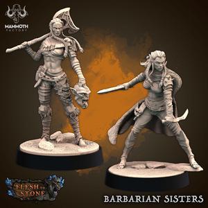 Barbarian Sisters (Valhya & Brynna)