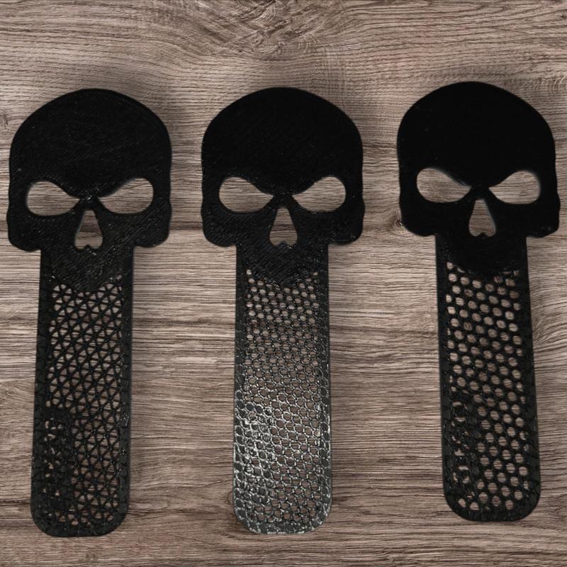 Skull Infill Bookmark