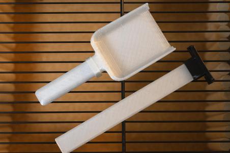 Poop Shovel & Spatula Cage Set with Handle