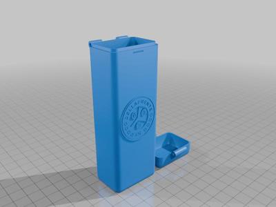 Caja de almacenamiento con logo de Dellafuente