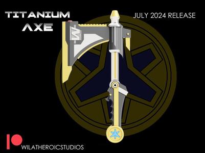 Titanium Laser [Converts to Axe Mode]