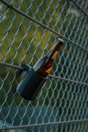 Bottleholder for fence/ Zaunflaschenhalter
