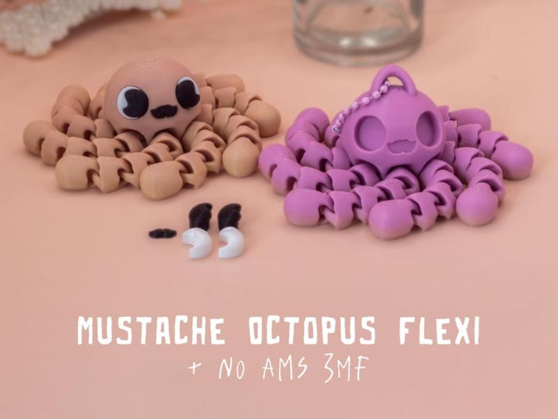 Moustache Octopus Flexi