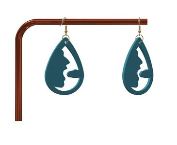 Naughty keychain / earrings