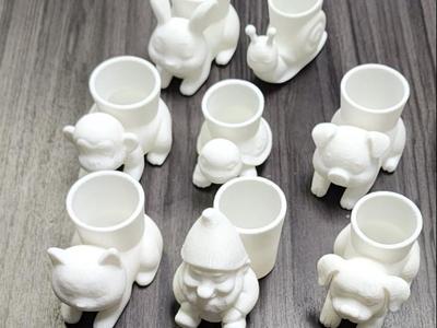 Animal Collection Flower Garden Pot Planter Plant
