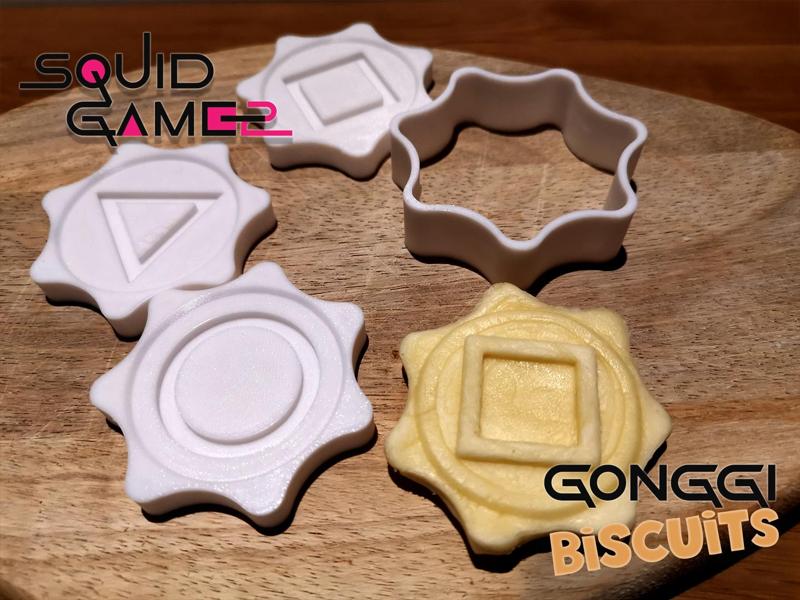 Gonggi Cookies Cutter - Squid Game 2