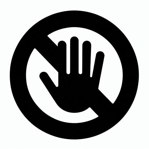 Sign: DO NOT TOUCH