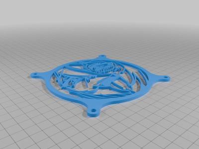 anime fan cover pc fan 120mm