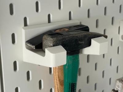 Ikea Skadis hammer holder for up to two pieces 