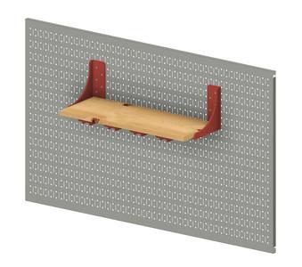 SORTSET Shelf Bracket 7x7 for Pegboard