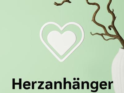 Heart pendant - Decoration 