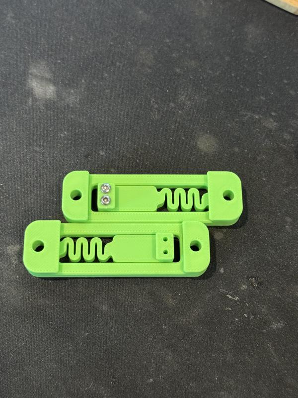 Din Clip - Heatset Insert - Screw Mod