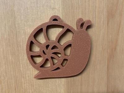 Snail Bag tag/Keyring 