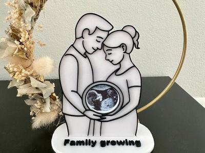 Pregnancy Gift Ultrasound Decoration