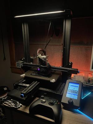 Ender 3V2 Light Bar Shade