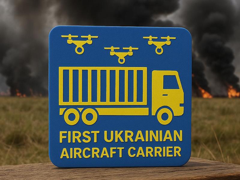 First Ukrainian Aircraft Carrier alias Spiderweb