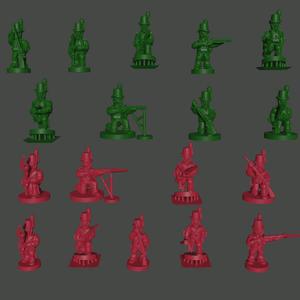 6-15mm Danish Skirmishers (1803-08) NAP-DA-4