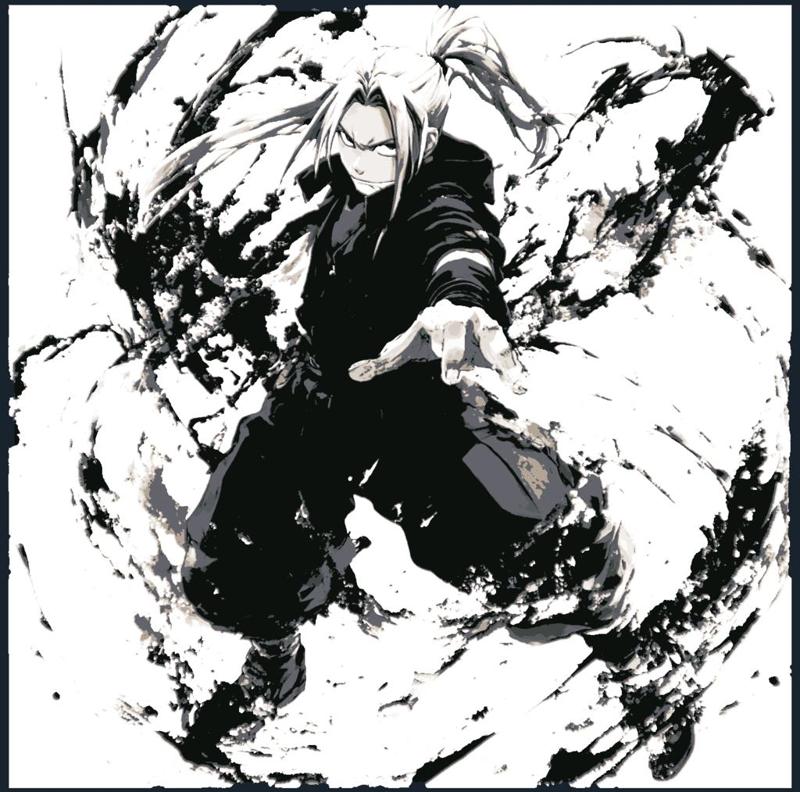 FMAB Edward Elric (Hueforge) 