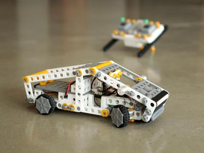 STEMFIE CyberBrick Remote-Controlled Truck and Transmitter