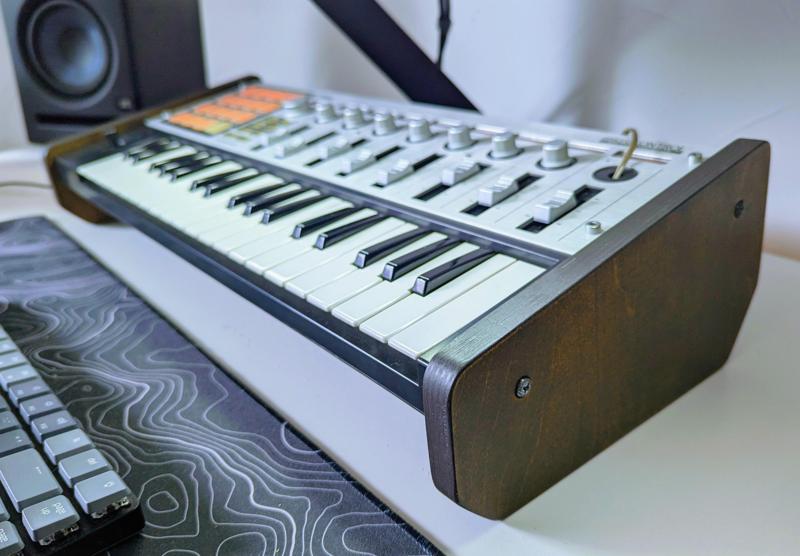 Korg Micro Kontrol MIDI Studio Controller raised sides