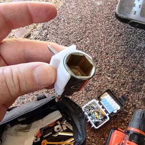Camco Camper / RV Scissor Jack Drill Adapter Socket Mount