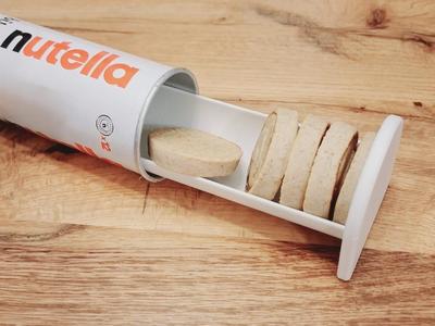 Nutella biscuit cookie tray 
