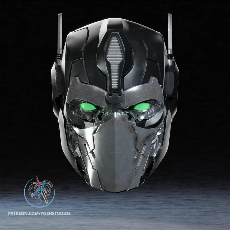Optimus Primal Helmet 3D Printer File STL