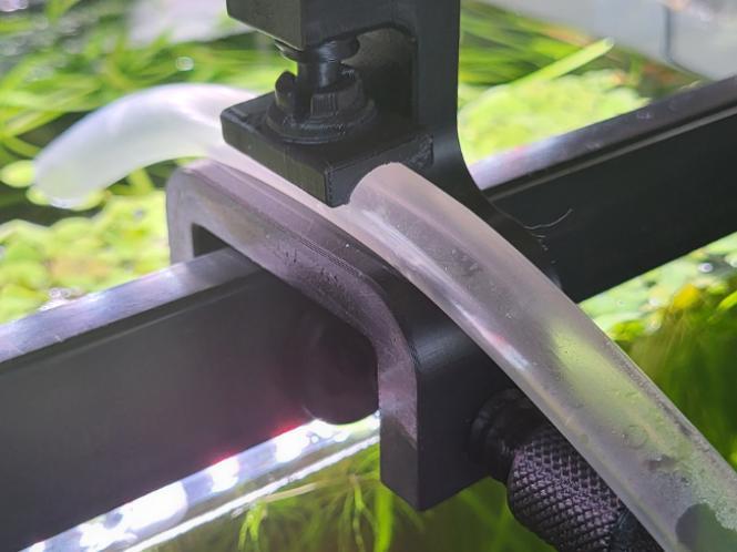 Aquarium Hose Clamp (Fully Printable)