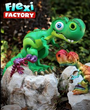 Flexi Factory T-Rex with 3mf Included!