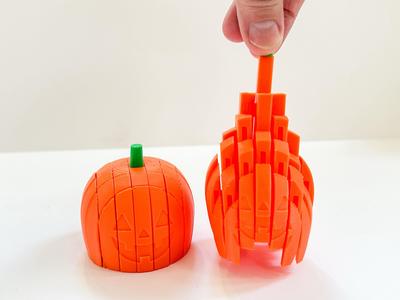 Pixel Pumpkin Fidget (2 sizes)
