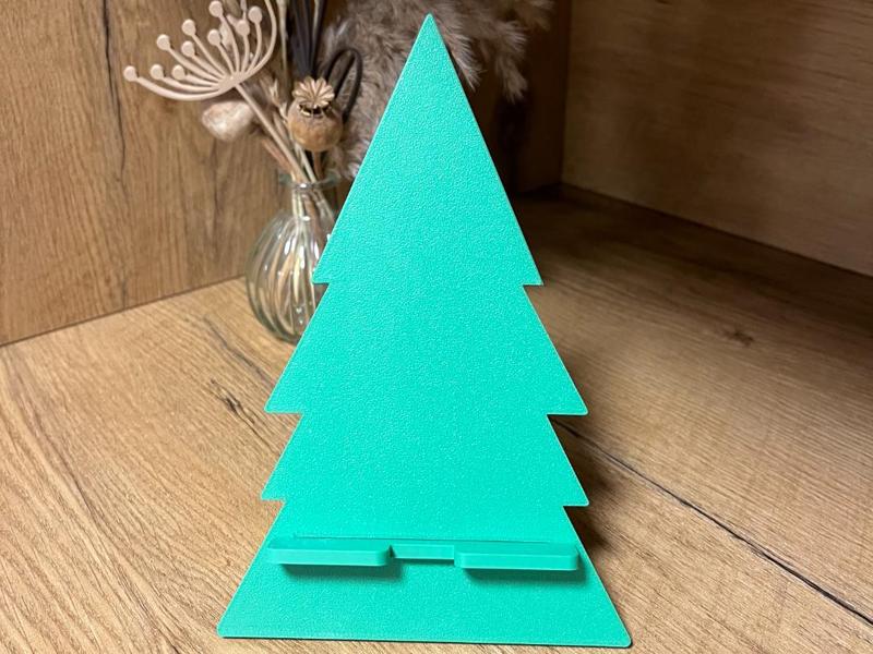 Xmas Tree Phone Stand - Snap Fit & MultiUse Design