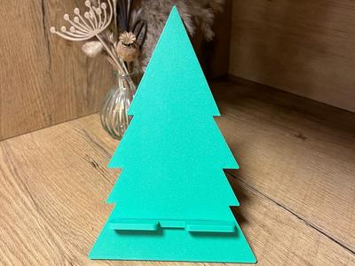 Xmas Tree Phone Stand - Snap Fit & MultiUse Design