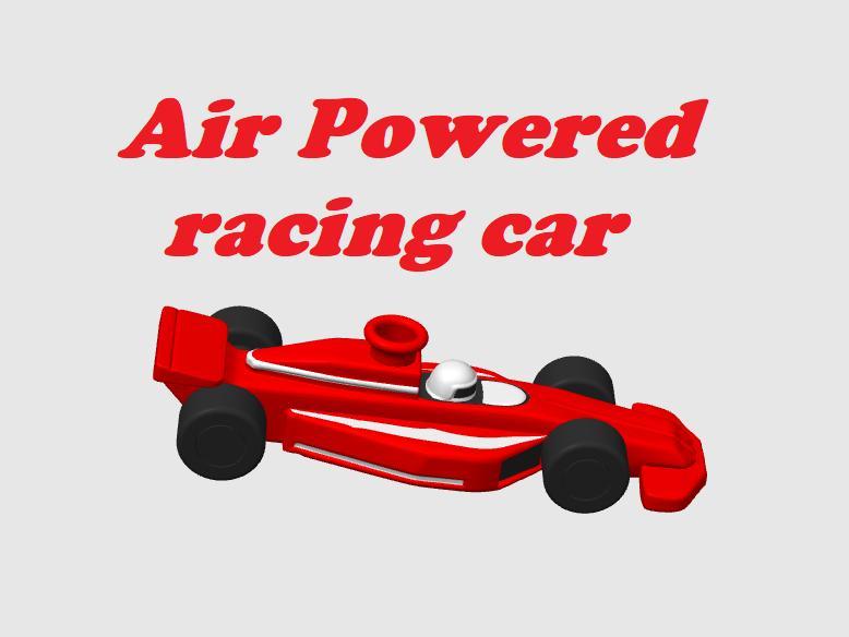 f1 Balloon car - Air Powered Toy