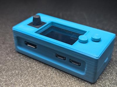 Adafruit 128x64 OLED Bonnet Pi Zero Case