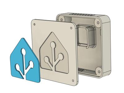 MAK Shelly 1 Mini Housing for Home Assistant