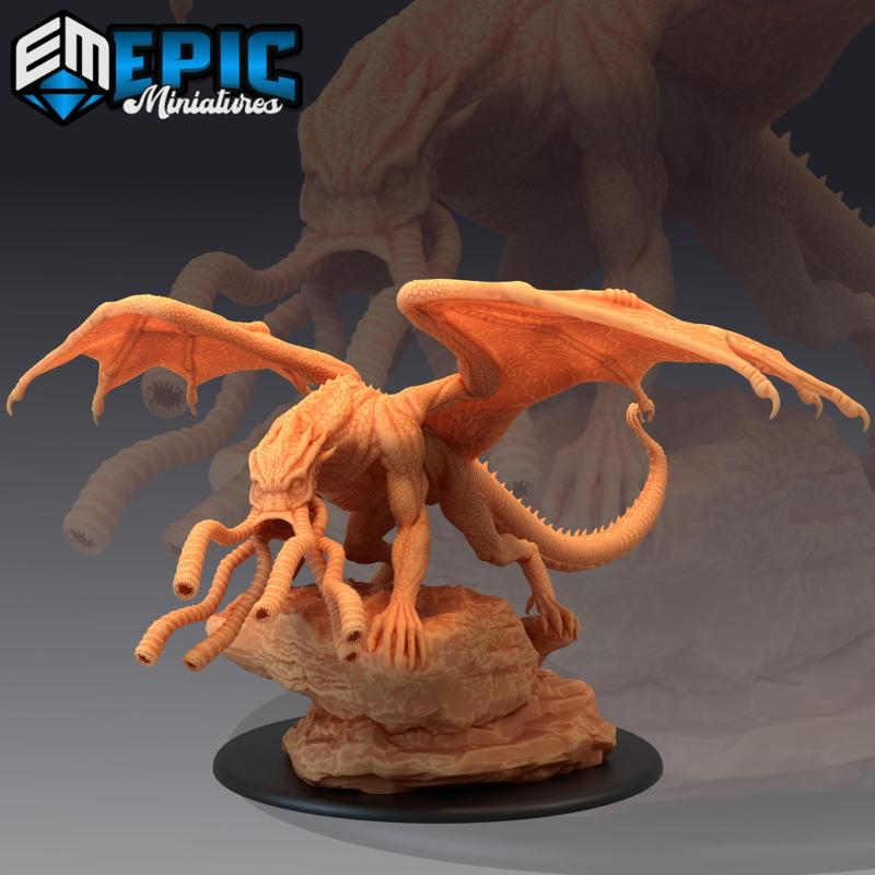 Brain Devourer Dragon / Mind Stealer Drake / Psionic Tentacle Monster