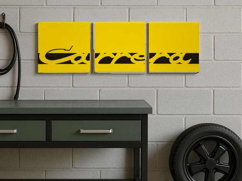 Porsche "Carrera" Decorative Panel 