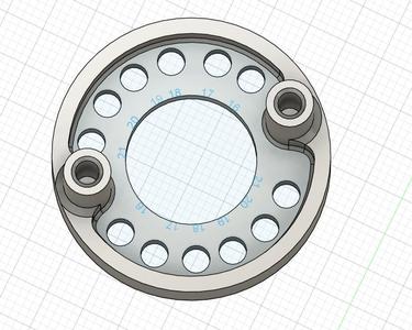 TA01/02 Motor mount