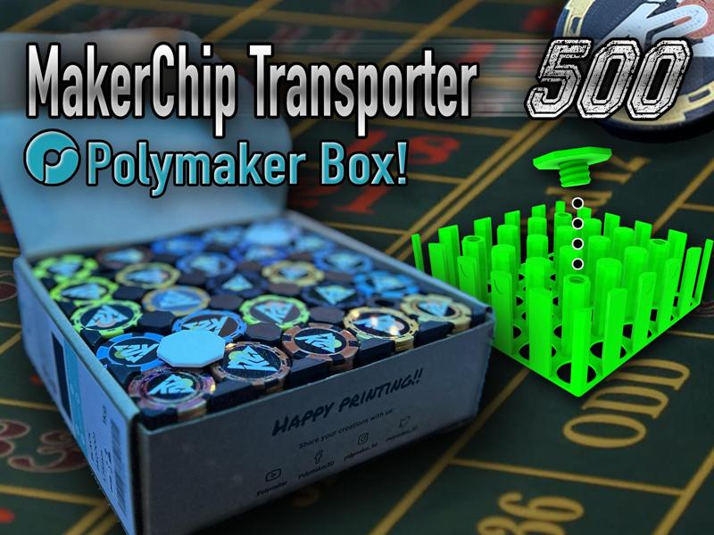 MakerChip Transporter 500 - Polymaker Insert