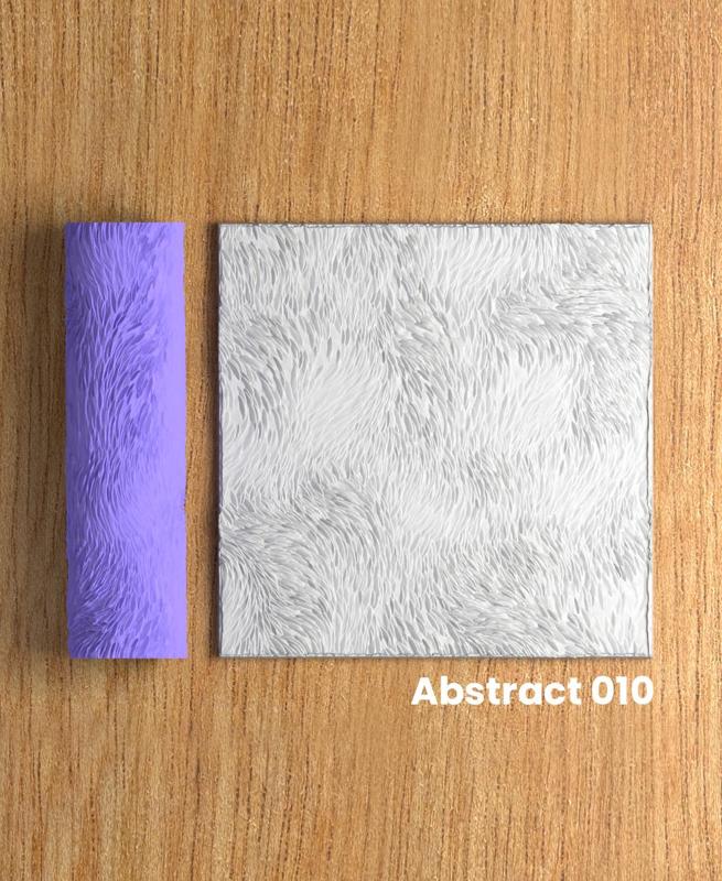 Collection Soda | Abstract 010 | Polymer Clay Seamless Texture Roller