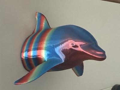 Dolphin Head Wall Mount