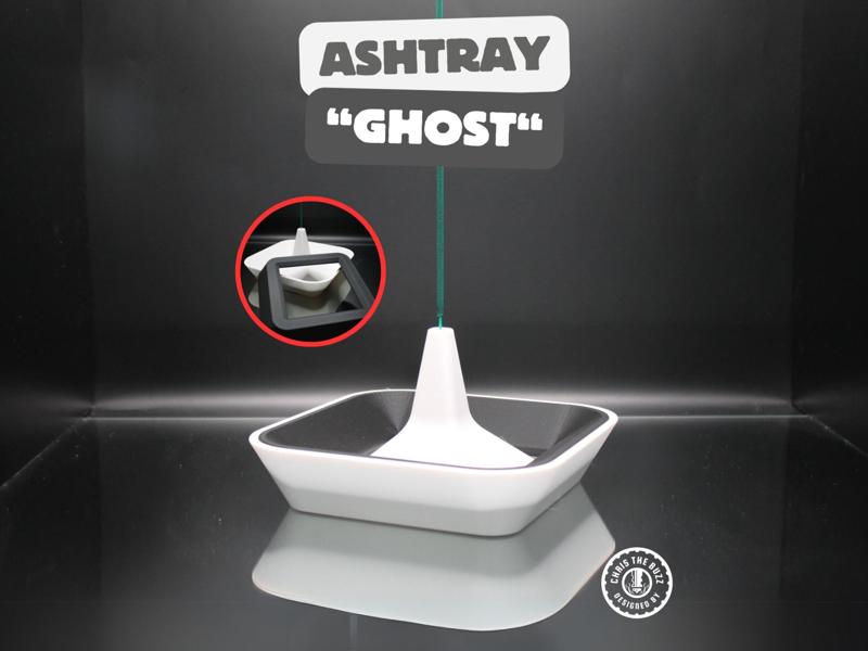 "Ghost" Ashtray – Ash Disappears, You Just Enjoy