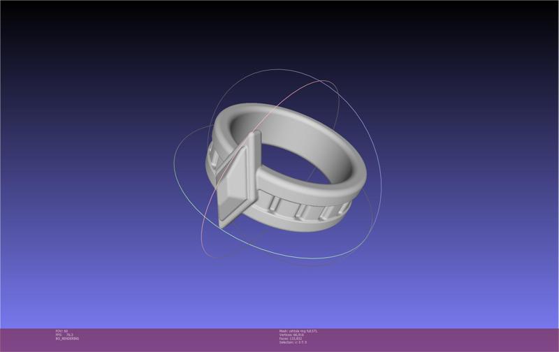Final Fantasy XIV Yshtola Ring Printable Model