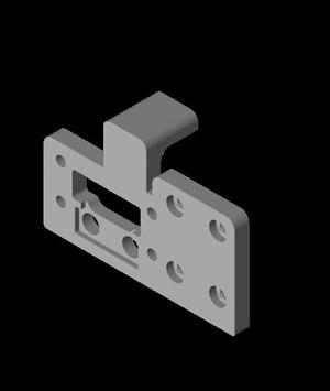 HMG7.2 Kingroon KP3S Gantry Adapter.stl