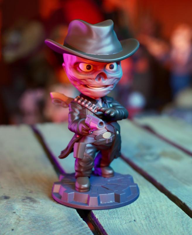 Li'l Ghoul - Fallout Wastelander Fanart Collectible Figure