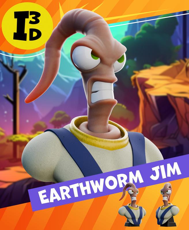 Earthworm Jim Bust 