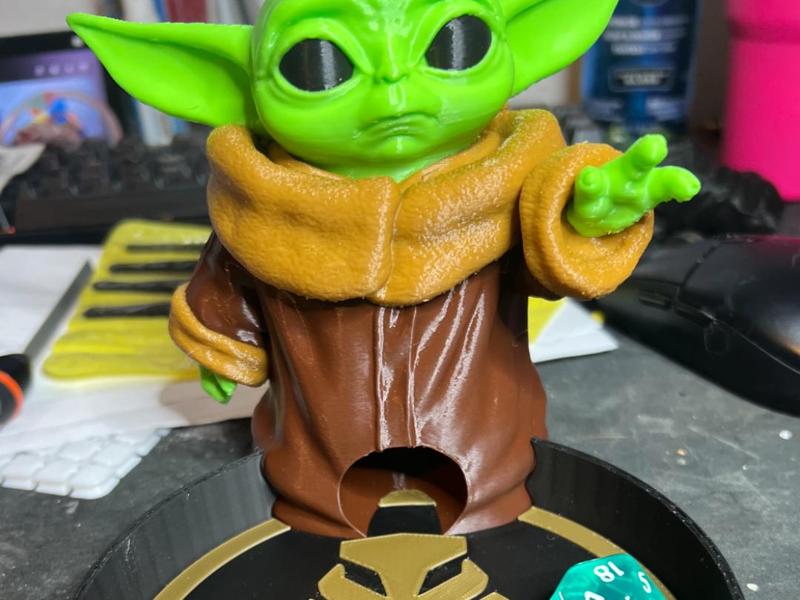 Grogu Dice Tower