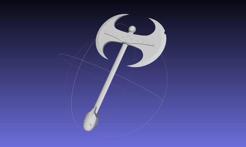 How To Train Your Dragon Astrid Battle Axe Printable Assembly